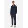 No Excess regular fit gebreide trui - donkerblauw