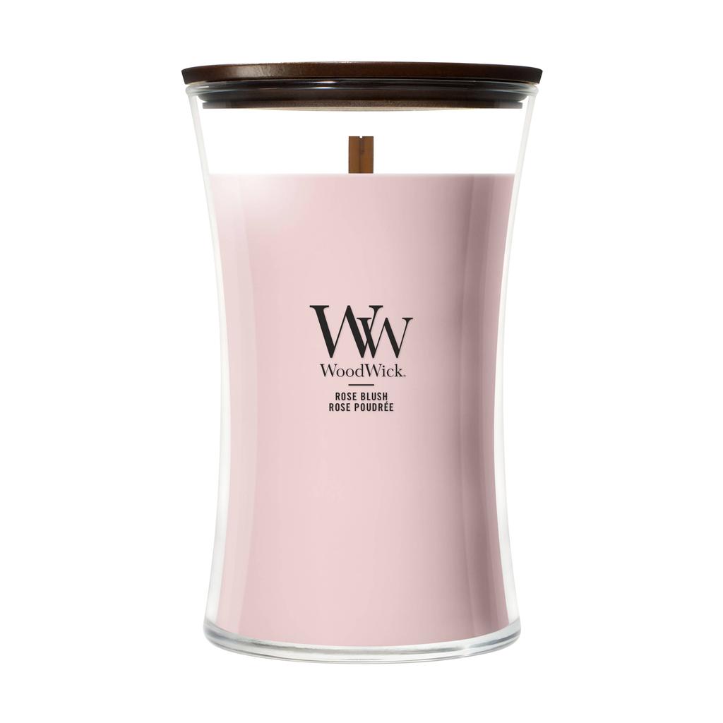 WoodWick geurkaars Rose Blush - Large