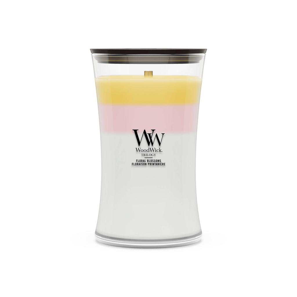 WoodWick geurkaars Trilogy Floral Blossoms - Large