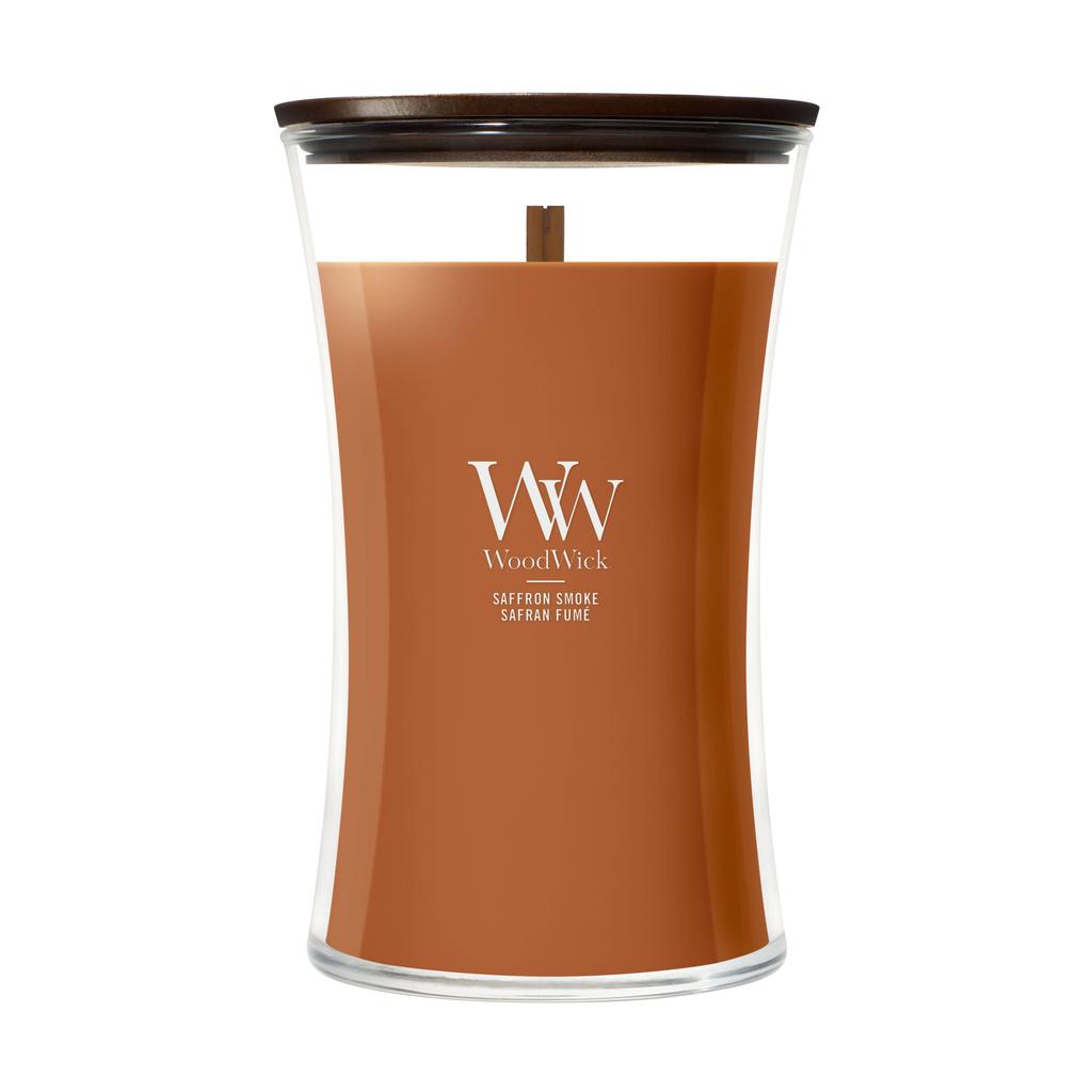 WoodWick geurkaars Saffron Smoke - Large
