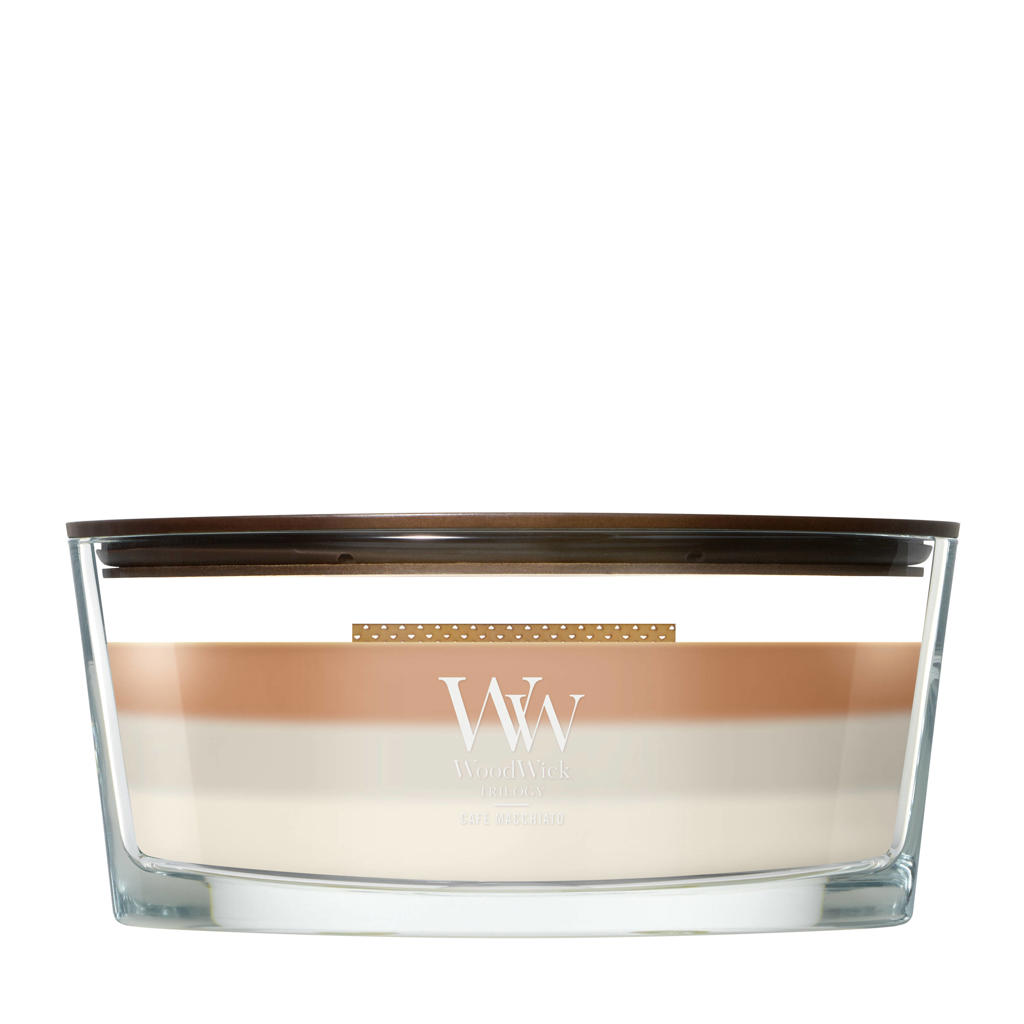 WoodWick geurkaars Trilogy Café Macchiato - Ellipse