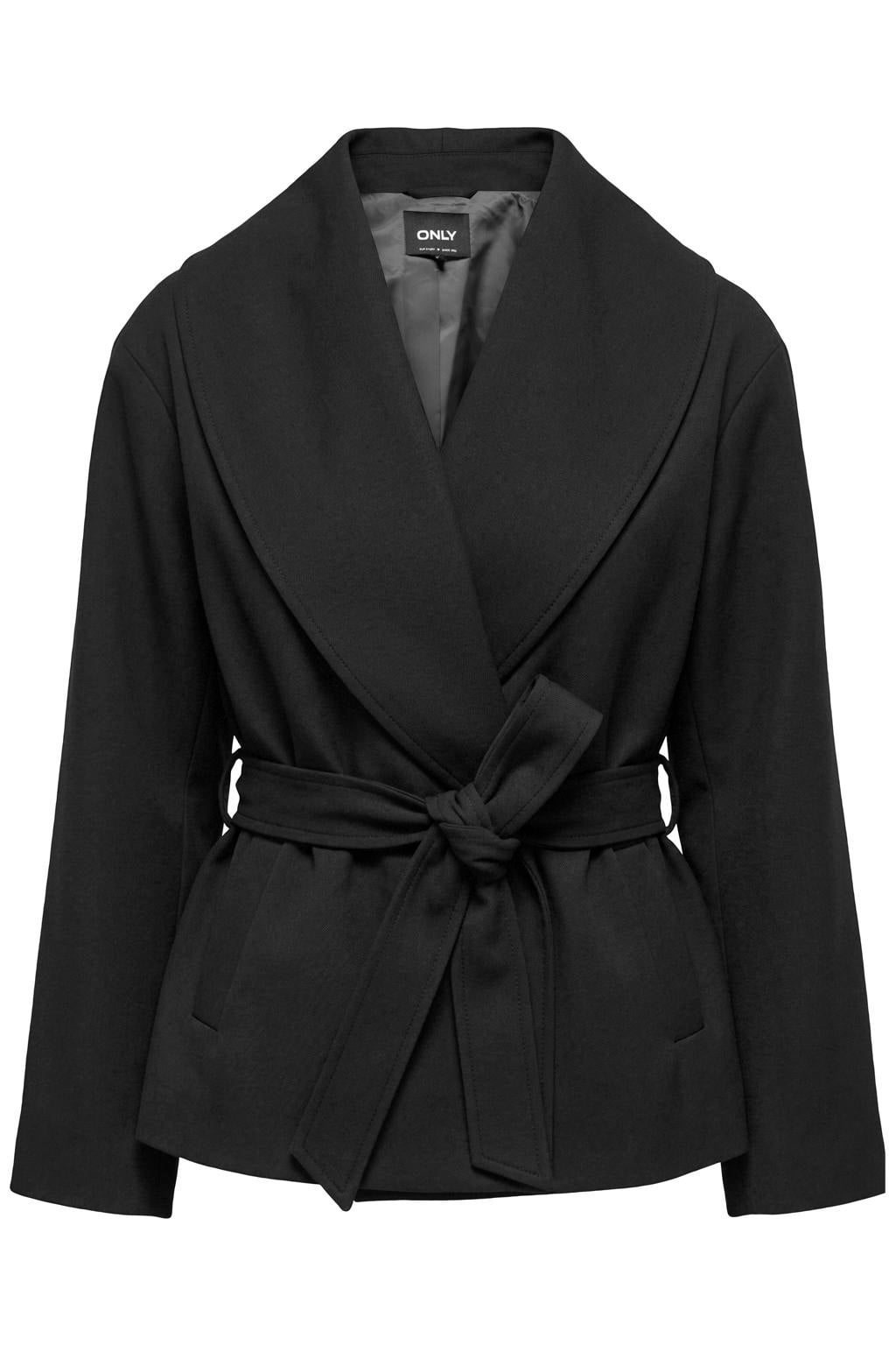 ONLY trenchcoat - zwart