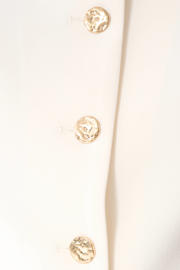 thumbnail: Shoeby gilet met peplum - wit