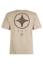thumbnail: Shoeby regular fit T-shirt met backprint - lichtgroen