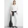 comma blouse met ruches - ecru