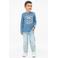 s.Oliver longsleeve met print - blauw