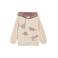 s.Oliver sweater met print - beige