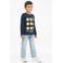 s.Oliver longsleeve met print - marineblauw