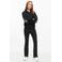 s.Oliver flared broek - zwart
