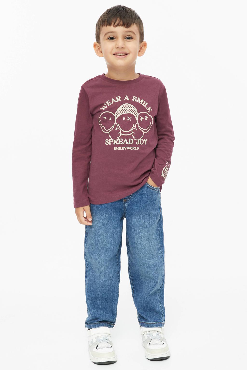 s.Oliver tapered jeans - mediumblauw