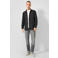 QS loose fit casual overhemd - zwart