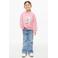 s.Oliver sweater met print - roze