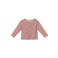 s.Oliver rechtvallende longsleeve met print - roze