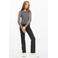 s.Oliver gebloemde longsleeve - zwart