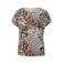 s.Oliver Curve top Plus Size met print - ecru