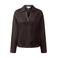 s.Oliver Curve top Plus Size - donkerbruin