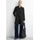 comma coat - zwart