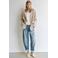 comma barrel jeans - mediumblauw