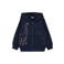 s.Oliver sweatvest met print - donkerblauw