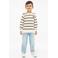 s.Oliver gestreepte sweater - beige
