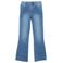 s.Oliver BEVERLY flared jeans - mediumblauw