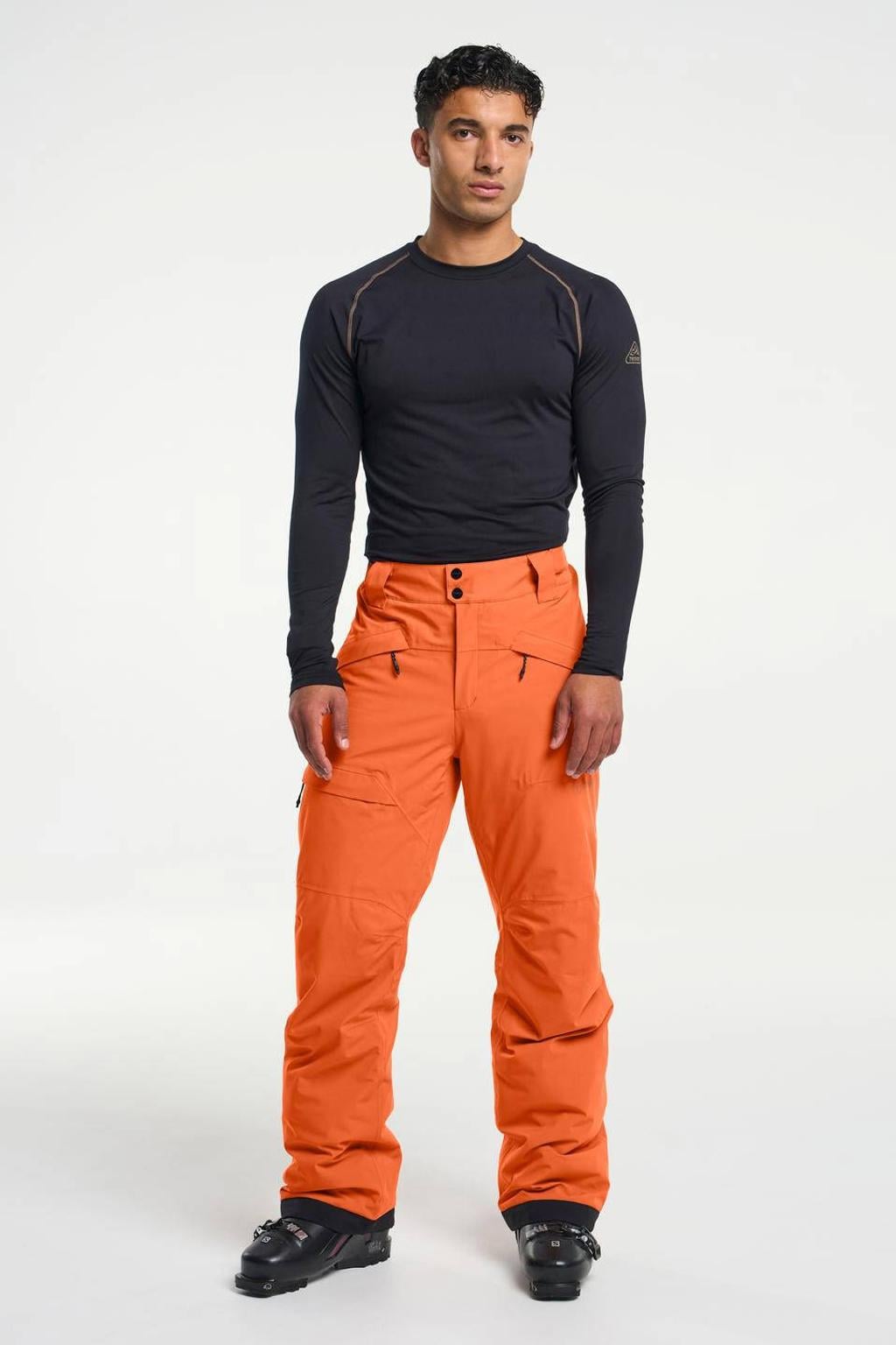 Tenson skibroek - donker oranje