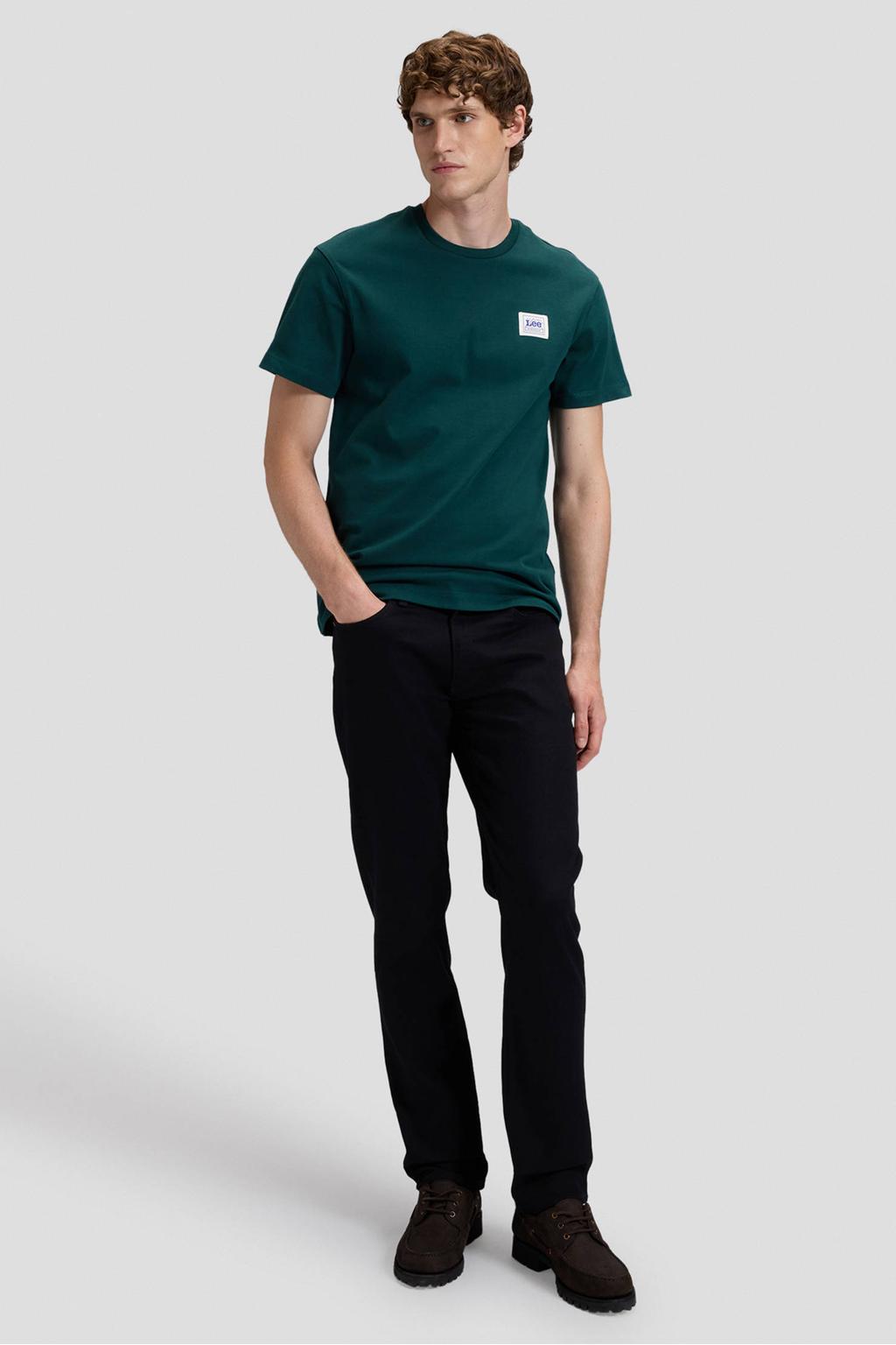 Lee relaxed fit T-shirt met logo - groen