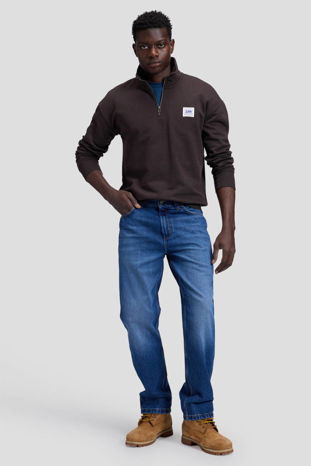 Lee relaxed fit sweater - chocolate torte