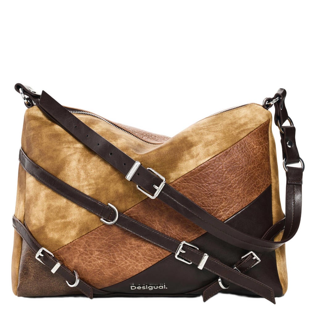 Desigual schoudertas bruin