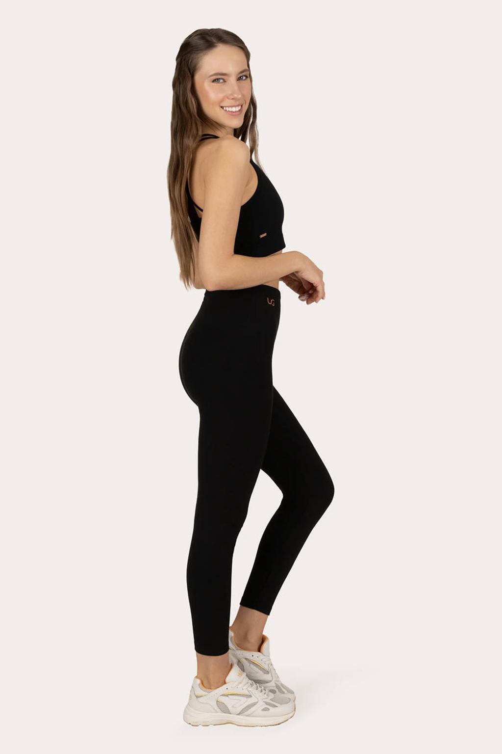 Urban Goddess bamboe sport-bh medium support zonder beugel - donkerblauw