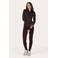Urban Goddess sportshirt met lange mouwen - donkerbruin