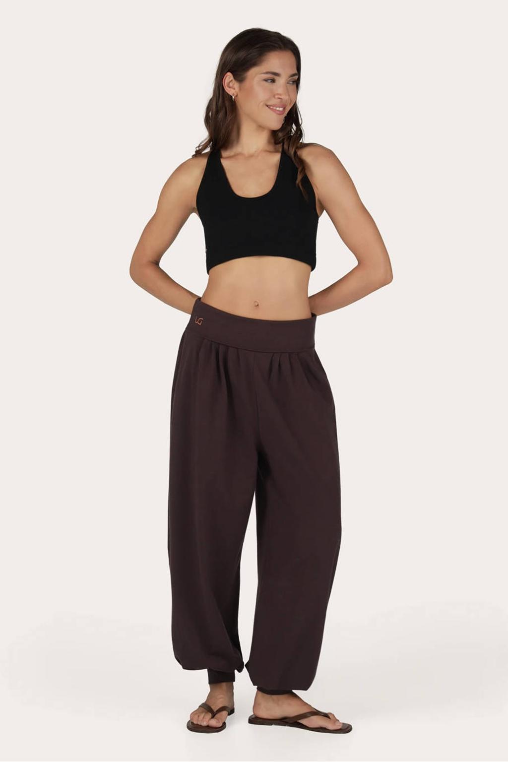 Urban Goddess joggingbroek - donkerbruin