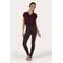 Urban Goddess voorgevormde bamboe sport-bh light support zonder beugel - donkerpaars