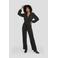 Ruby glitter jumpsuit zwart
