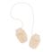 Little Dutch teddy wanten met borduursels - zand