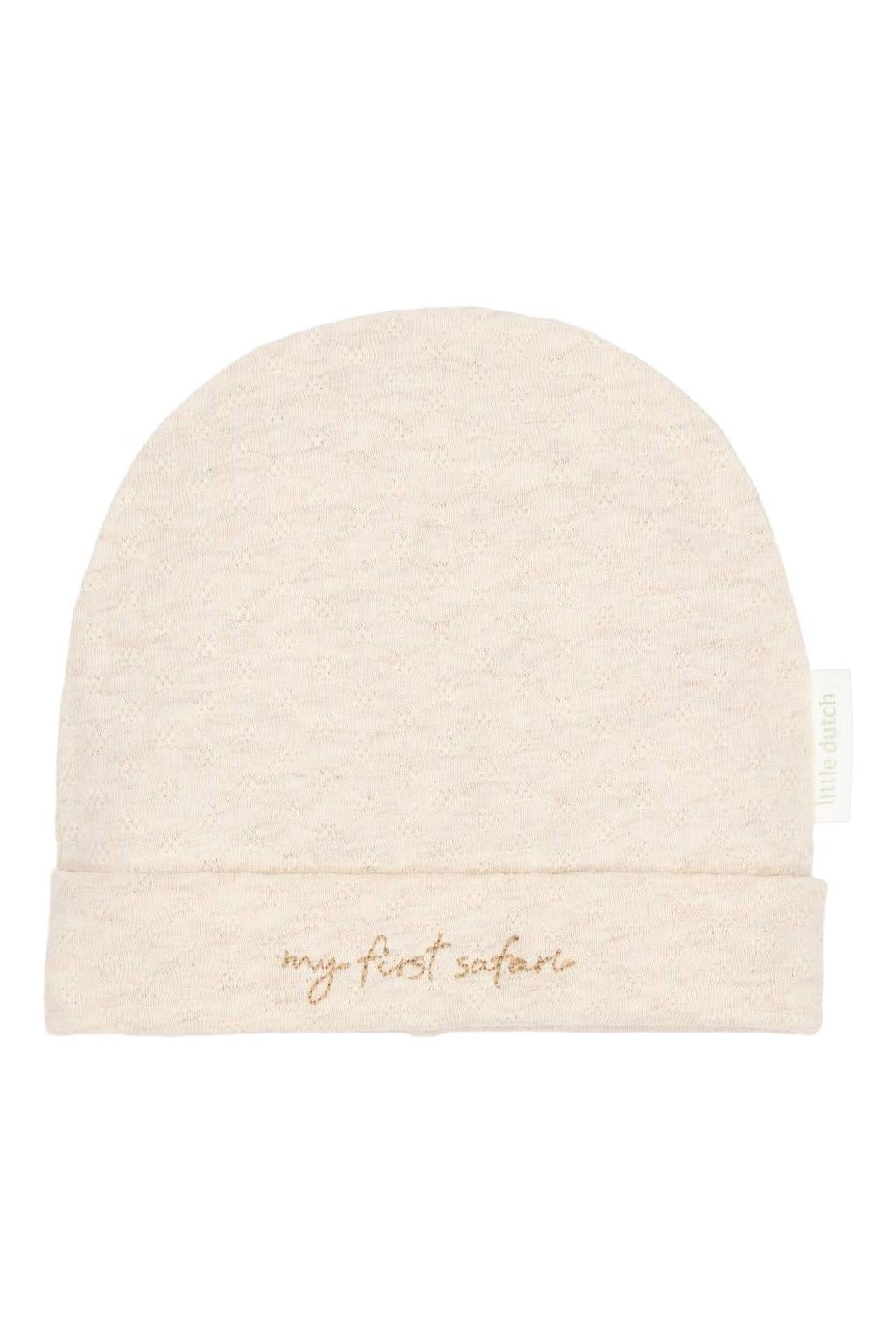Little Dutch katoenen muts - beige