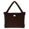 Studio Noos luiertas Rib Puffy Diaper Bag donkerbruin