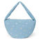 Studio Noos denim crossbody tas Heart lichtblauw