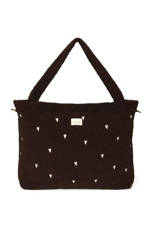 luiertas Teddy Hearts Diaper Bag bruin