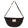 Studio Noos crossbody tas Flannel Chalkstripe donkerbruin