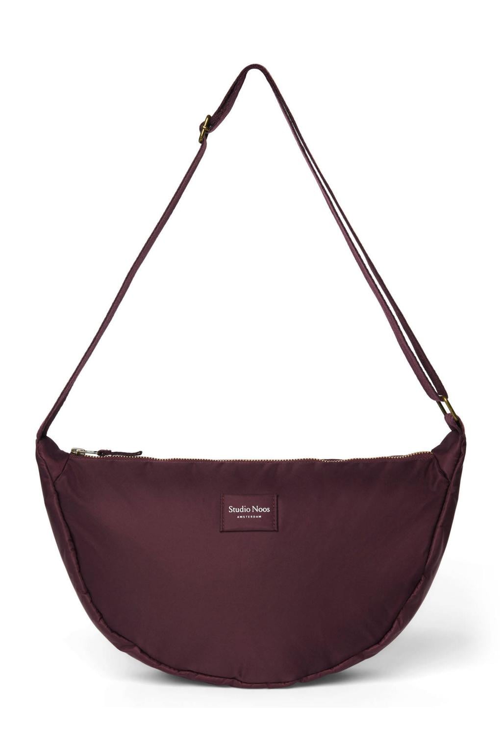 Studio Noos crossbody tas Technical Puffy Adult Fanny Pack donkerrood