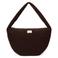 Studio Noos crossbody tas Rib Puffy donkerbruin