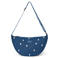 Studio Noos denim crossbody tas Hearts donkerblauw