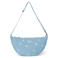 Studio Noos denim crossbody tas Hearts lichtblauw