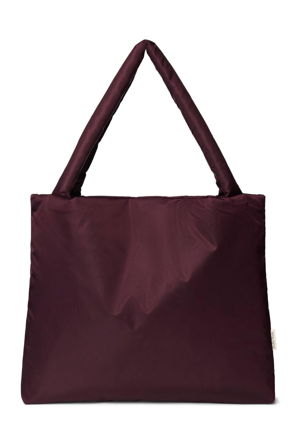 Studio Noos luiertas Technical Puffy Mom Bag donkerrood