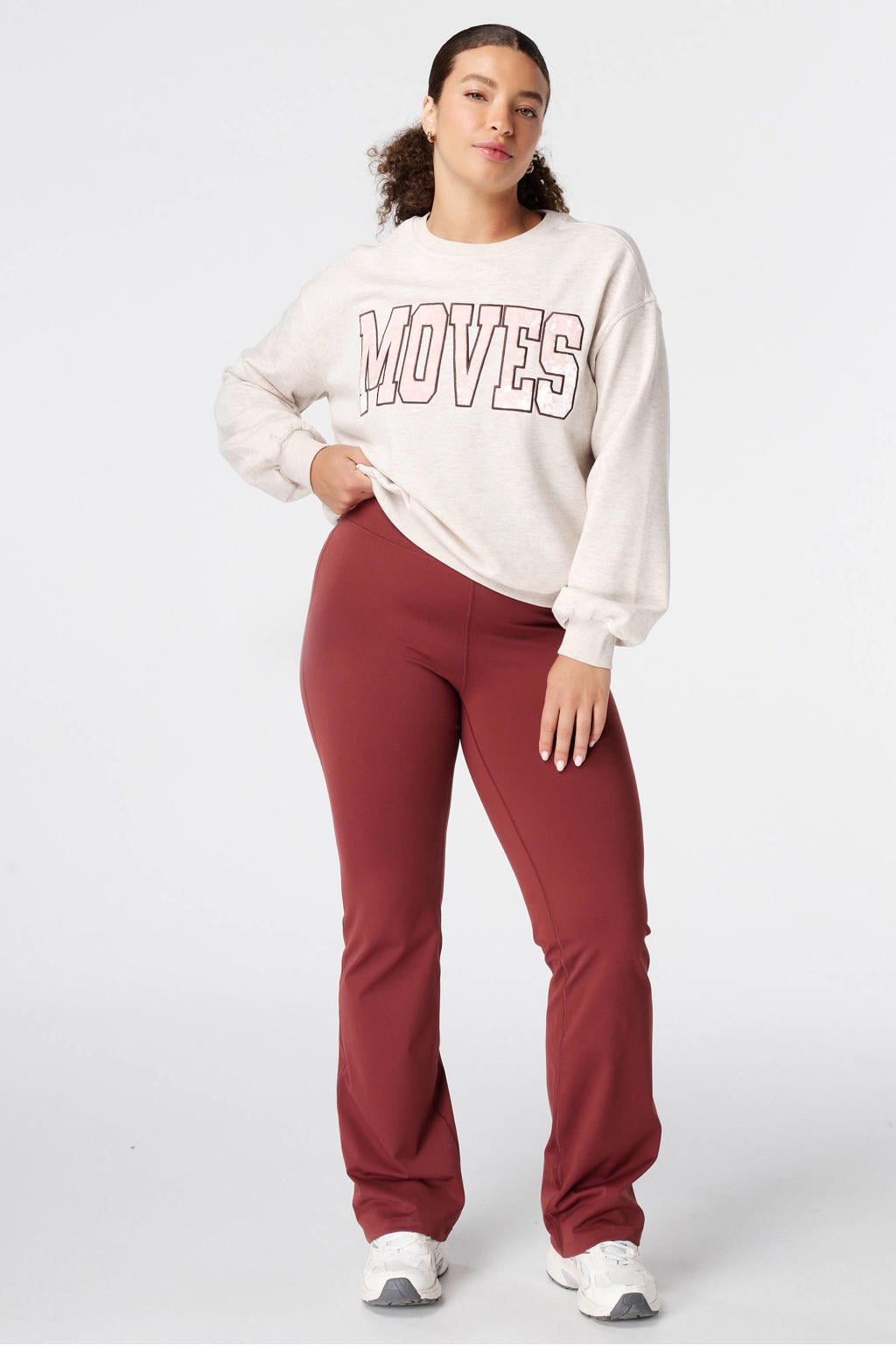 MS Mode sportsweater - ecru