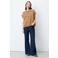Grace & Mila wollen gebreid vest - camel