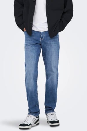 ONSWEFT regular fit jeans - mediumblauw