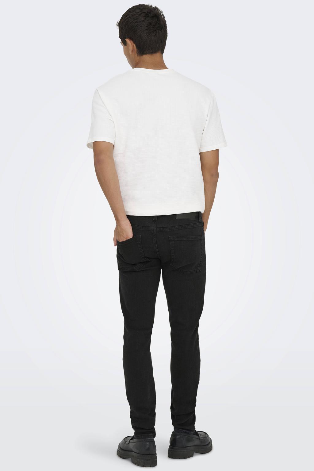 ONLY & SONS ONSLOOM slim fit jeans - zwart