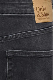 thumbnail: ONLY & SONS ONSWEFT regular fit jeans - zwart